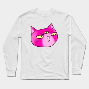 Third Eye Alien Cat Long Sleeve T-Shirt